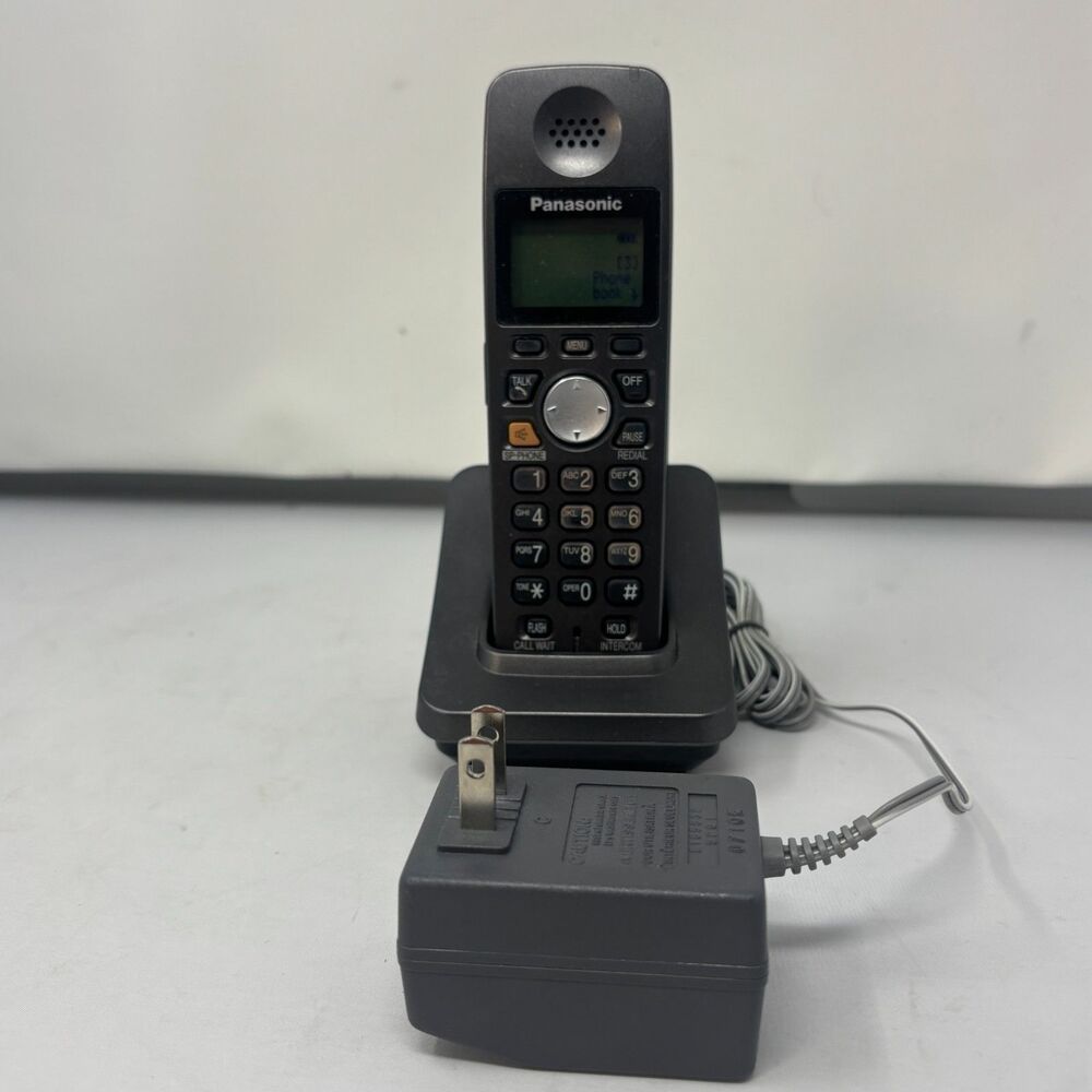 Panasonic KX-TGA600B 5.8GHz Cordless Handset Phone w/ PQLV30054ZAB Charging Base